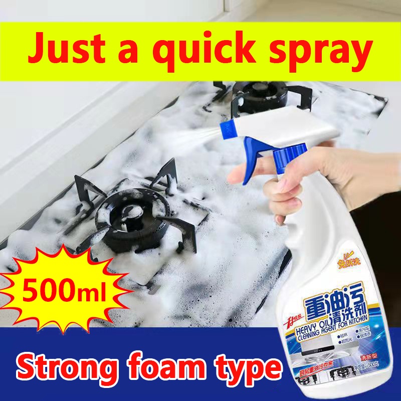 Kitchen cleaner 500ml Oven cleaner Cookware cleaner Grease cleaner