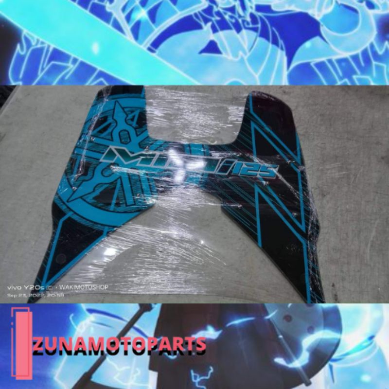 FOOTBOARD MATTING MIO I 125 M3 SCOOTER LIGHT BLUE NEW STYLISH DESIGN *IM* Shopee Philippines