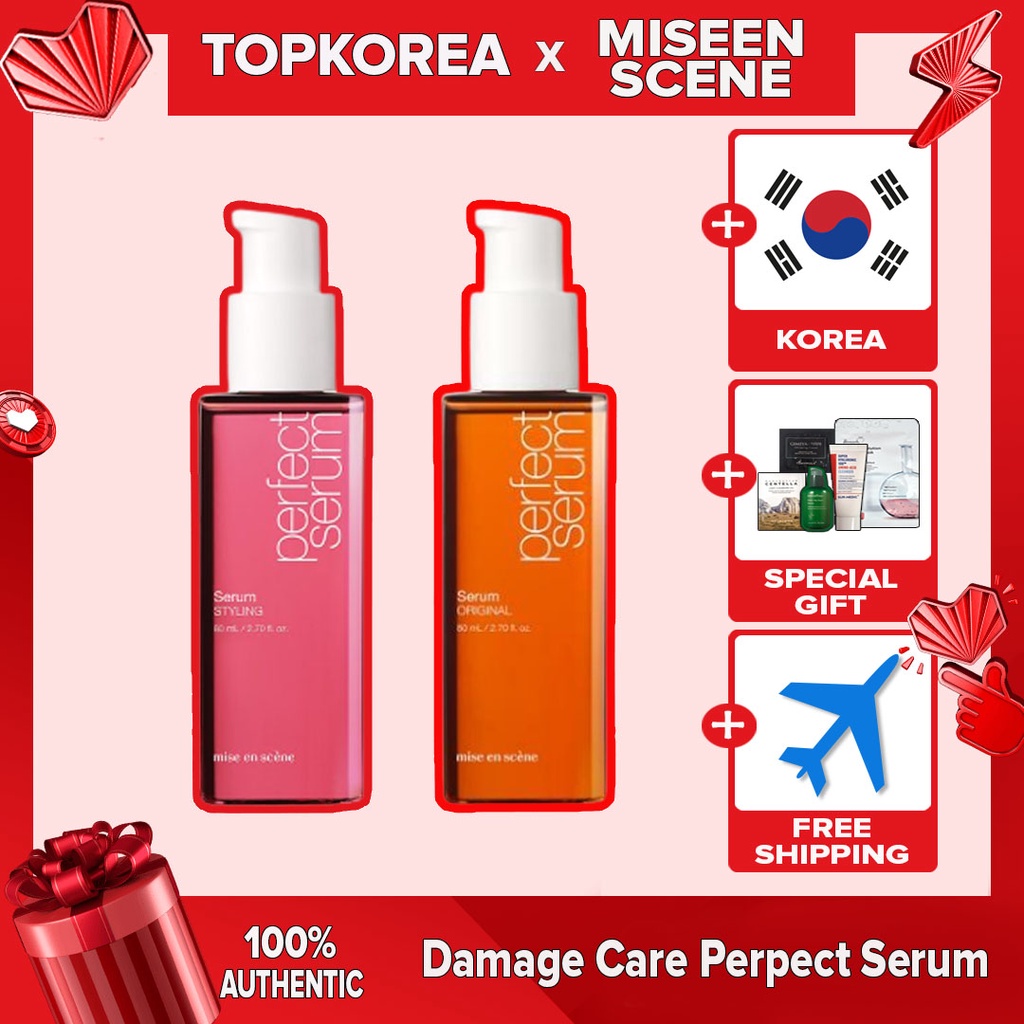Mise-en-scene2022NEW Damage Care Perfect Serum 80ml 2 TYPES [Shipping from Korea] / TOPKOREA