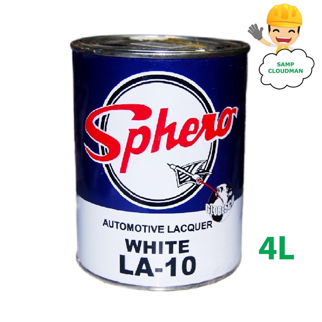 Sphero Automotive Lacquer Paint Gallon Size 4 Liter Quick Drying Enamel