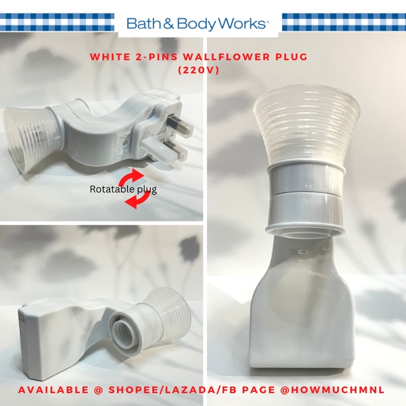 Bath and Body Works Wallflower Plug 220v & Refill 2 Shopee Philippines