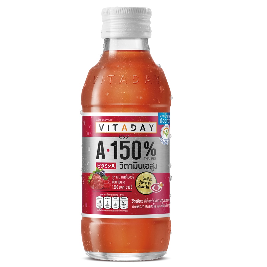 VITADAY MIXED BERRIES JUICE WITH VITAMIN A 150ML Shopee Philippines