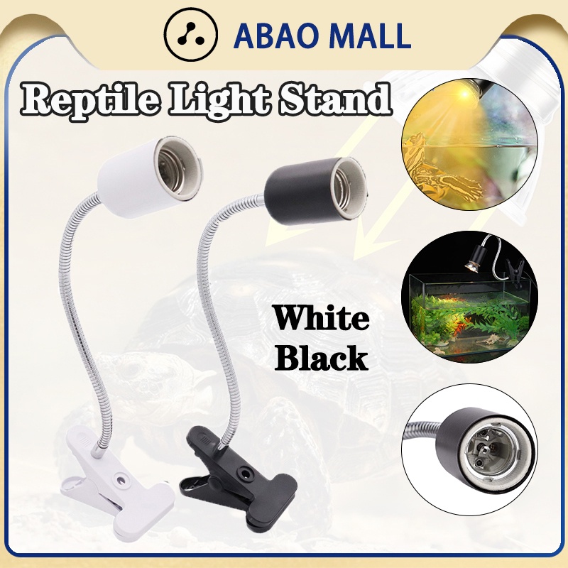 Reptile Light Stand Set with Switch for Lizard Turtle Snake Amphibian