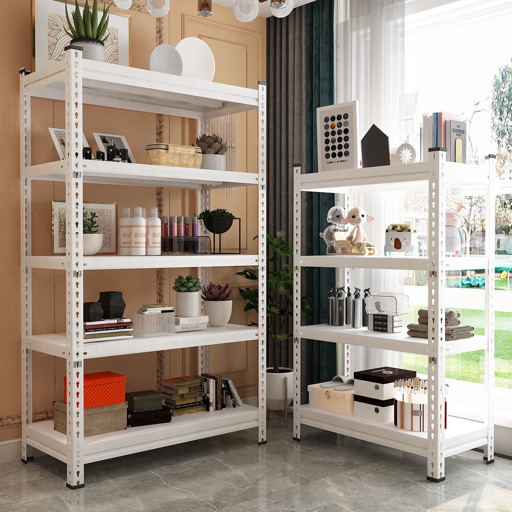 BOAI Shelf storage rack 4/5 layer steel frame metal steel frame storage