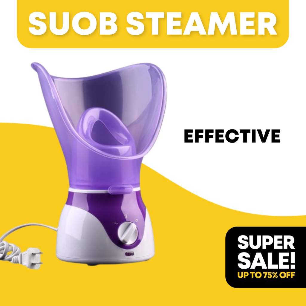Original Facial Nasal SUOB Steamer, Finger Pulse Oximeter and ...