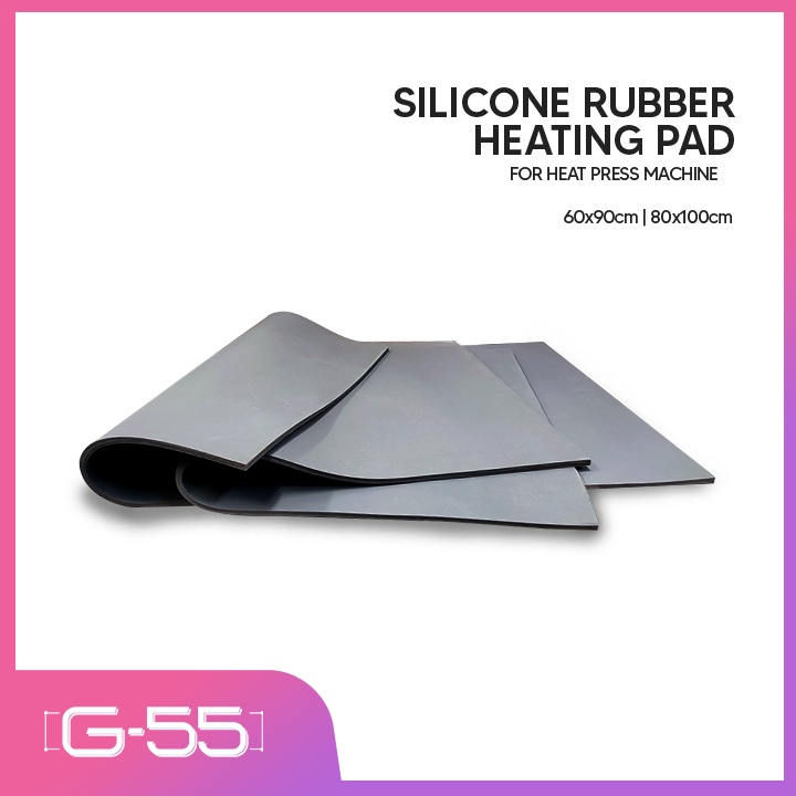 CUYI HEATING PAD FOR HEAT PRESS MACHINE 60x90cm 80x100cm (RUBBER PAD