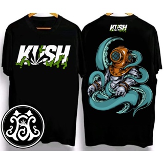 KUSH clothing oversize t shirt for mens Top Crazy Alien Creativity SIZE(S-3XL)black tops unisex COD. #3