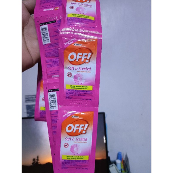 OFF LOTION SACHET 36 PER DOZEN Shopee Philippines