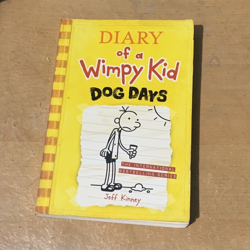 diary of a wimpy kid dog days book preloved children jeff kinney ...