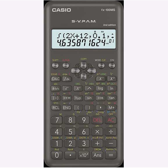 Casio fx100MS (2nd Edition) Scientific Calculator 2line Display Shopee Philippines
