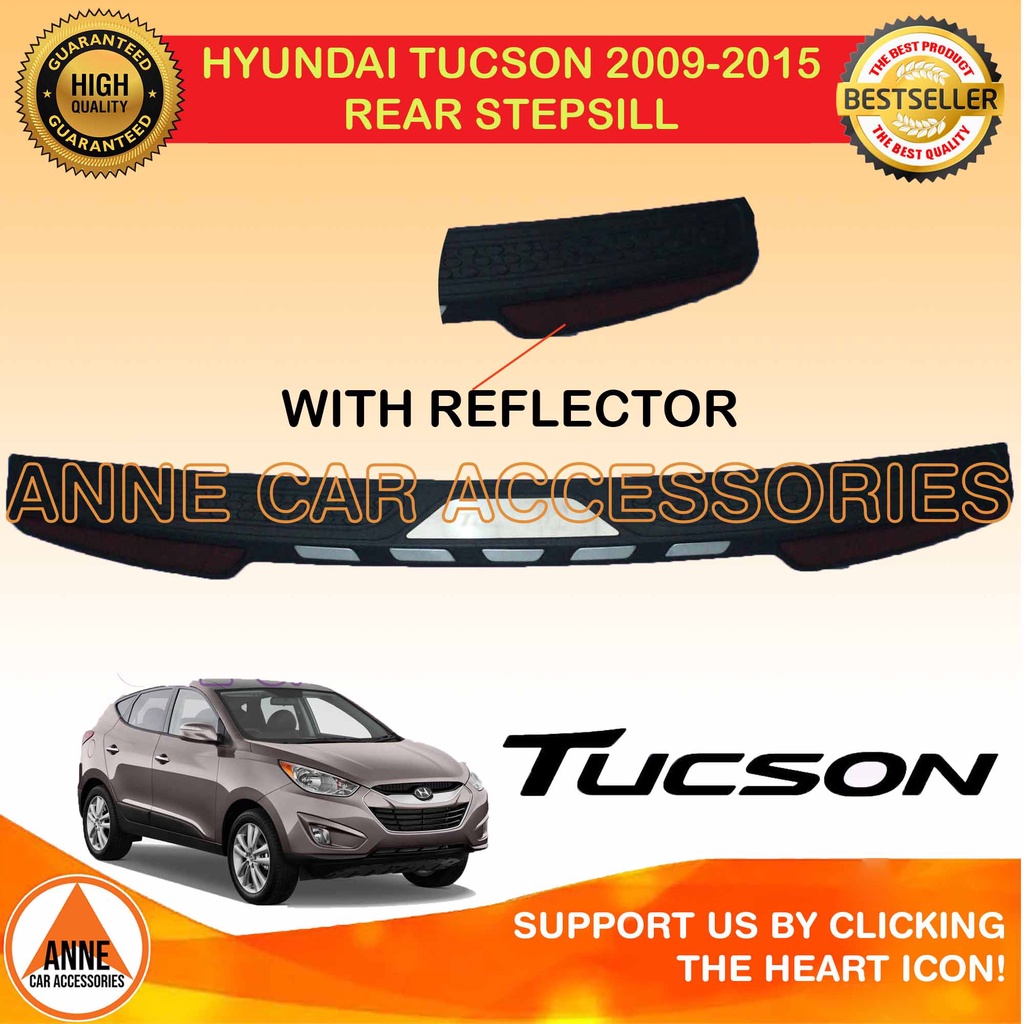 Rear Stepsill for Hyundai Tucson 2009 2015 Rear Bumper Cover / Rear