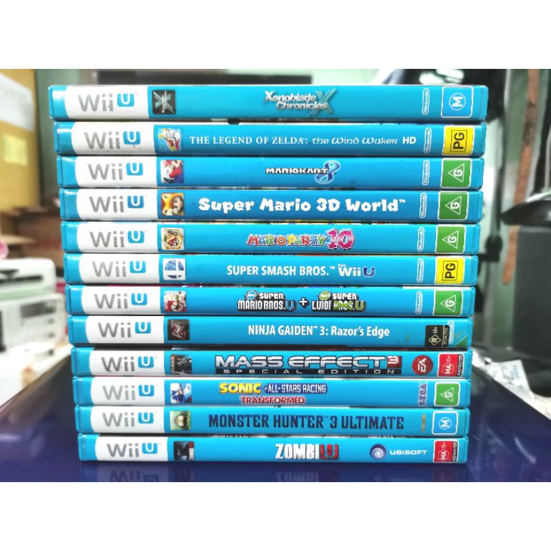Nintendo wii u games (PAL Region) Shopee Philippines