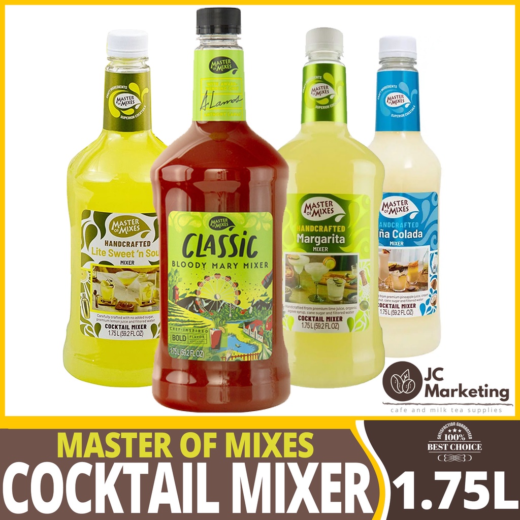 Master Of Mixes Cocktail Mixes 1 75Liter Many More Cocktails Flavors