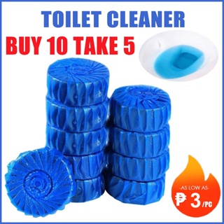 [COD] Solid Toilet Cleaner Automatic Blue Ball Cleaning Toilet Deodorant Bacteriostatic