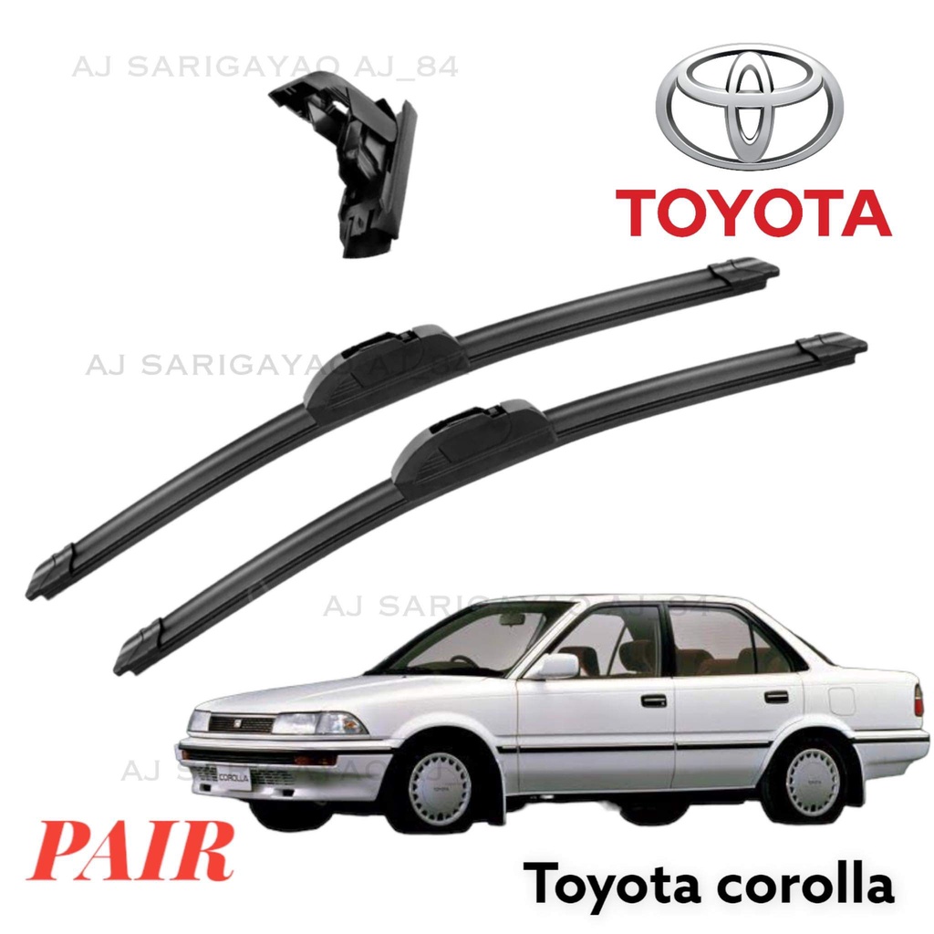 Wiper blade toyota corolla small body E90 wiper blade banana type set