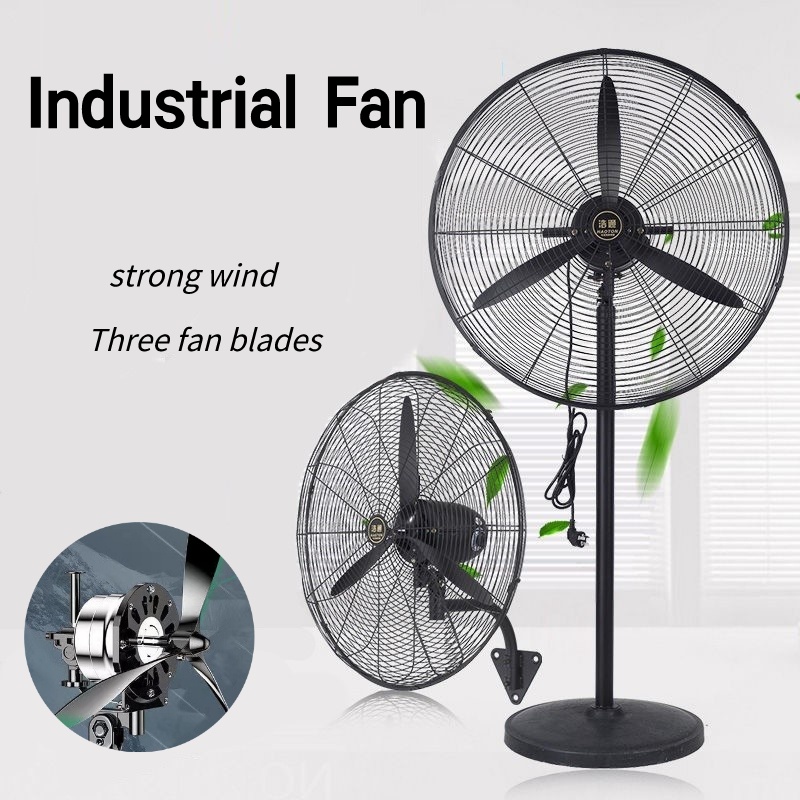 Floor Fan Industrial Electric Fan 30 Inch Heavy Duty 280W Three Speed