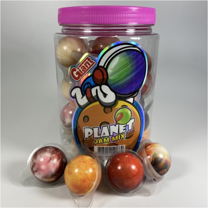 Giant Jam Mix Gummy Balls 30pcs per jar Shopee Philippines
