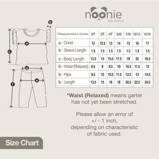 Noonie Kids Terno Tokong Pajama Set - 2 to 12 Yrs Old - Comfortable #6