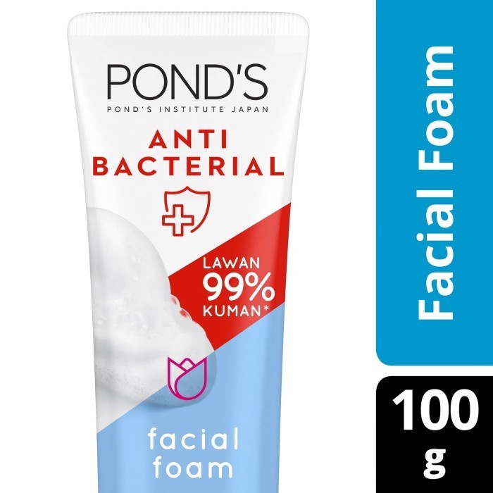 Ponds Anti Bacterial Facial Foam Cleansing 100gr Shopee Philippines 1813