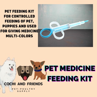 Pet Feeding Kit Medicine Push Cartridge/Syringe