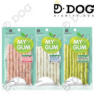 【 NATURAL CORE 】 Pet Dental care Stick Dog Oral care Pets treats Dogs snack From Korea  Milk, Strawberry, Green Spinach 16P