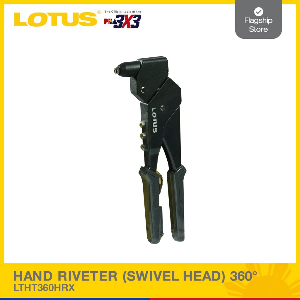 Lotus Hand Riveter (Swivel Head) 360 LTHT360HRX - Fastening Tools ...