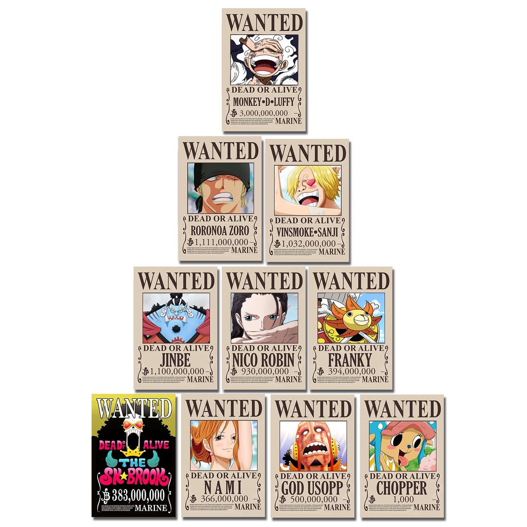 One Piece Straw Hats Wano Poster - craibas.al.gov.br