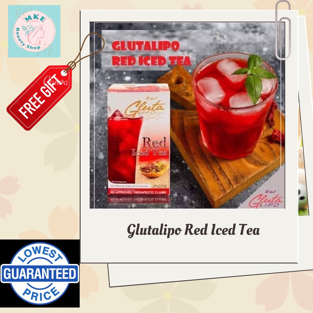 GLUTALIPO RED ICED TEA Shopee Philippines