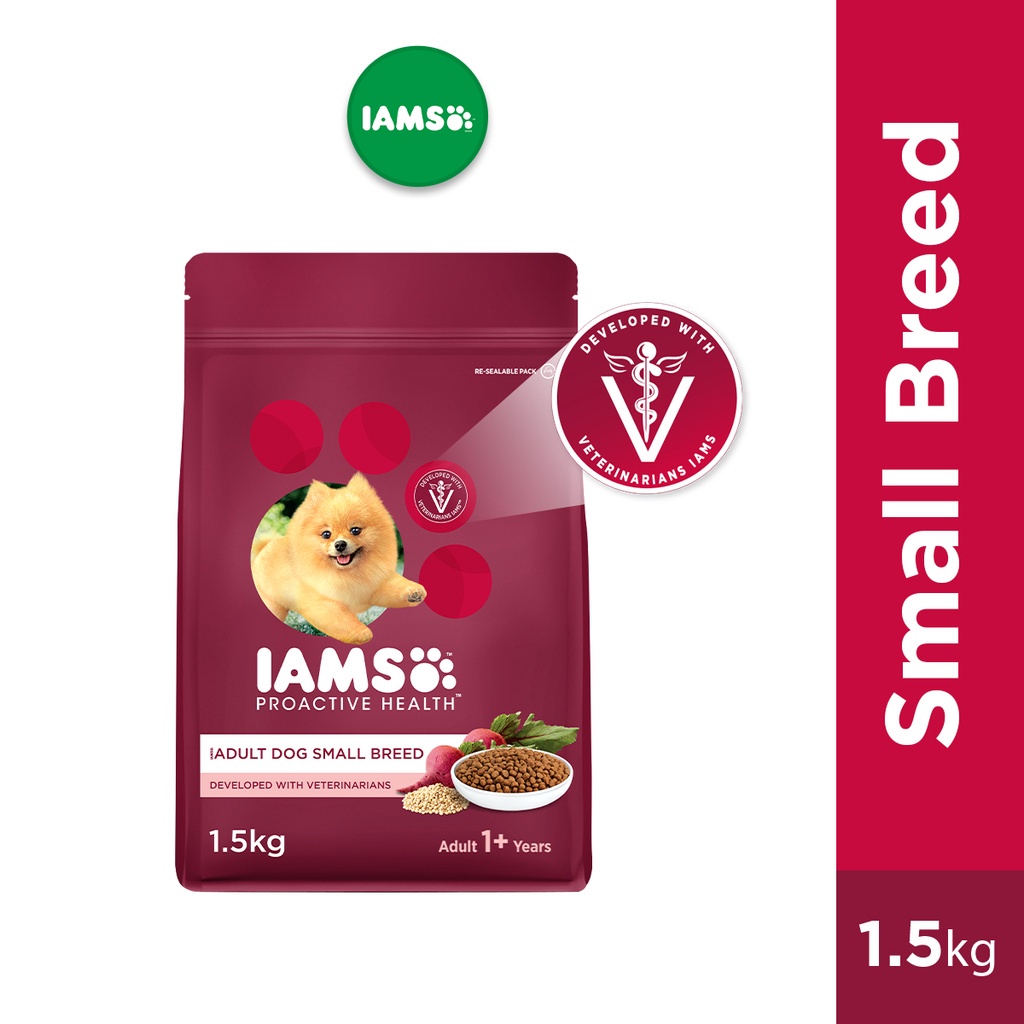 （hot sale）IAMS Proactive Health – Premium Dog Food Dry for Small Breed Adult Dogs, 1.5kg. #1