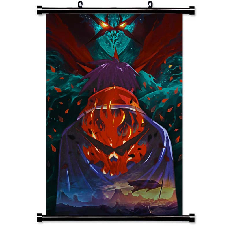 09 Double Tengen Toppa GurrenLagann Poster Scroll Painting Wall