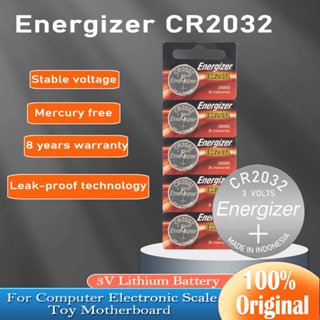 Energizer CR2032 Original CR 2032 3V Lithium Battery For Electronic Scale Toy Motherboard Control
