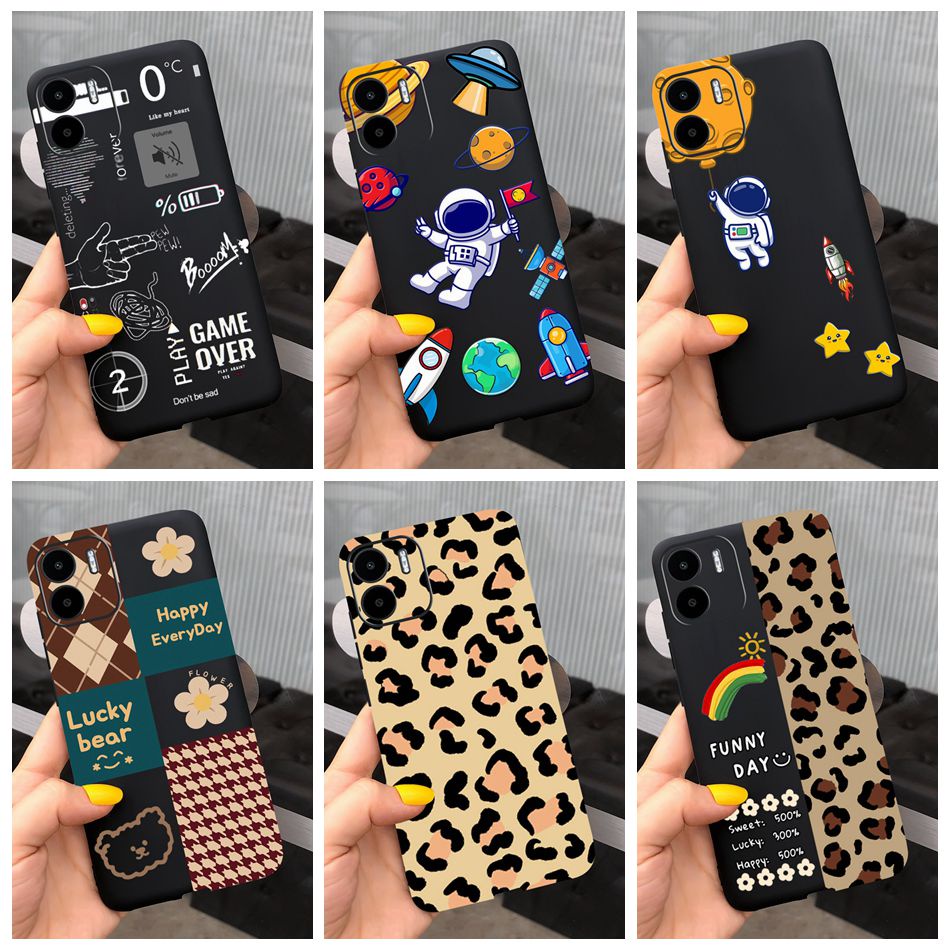 Xiaomi Redmi A1 A1+ Lovely Pattern Jelly Phone Case RedmiA1 A 1 Plus 4G