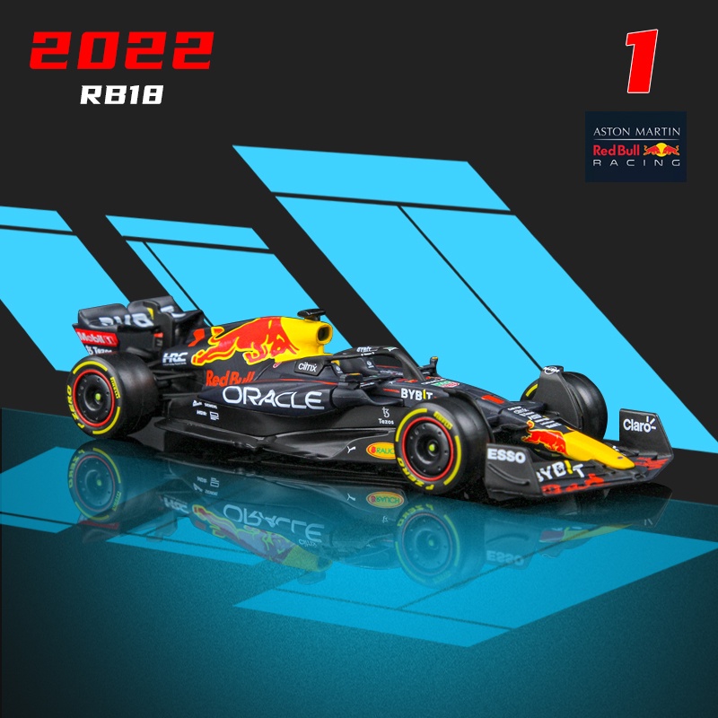 2022-red-bull-rb18-bburago-1-43-f1-formula-one-alloy-metal-static
