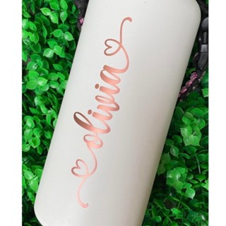 Personalized PREMIUM Name Decal Sticker Waterproof for tumbler Mug Laptop Cellphone premium