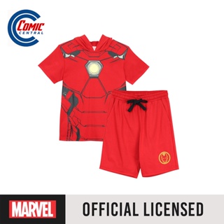 Marvel Avengers Boys Iron Man Shirt and Shorts Set #1