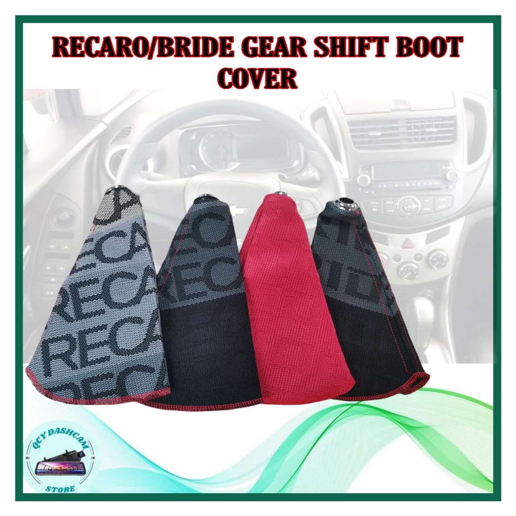 RECARO/BRIDE Gradation Racing Hyper Fabric Universal Shift Boot Shift