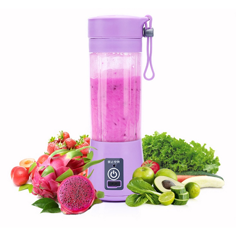 Siedodo Juicer Mini USB Rechargeable Portable Electric Fruit Juicers
