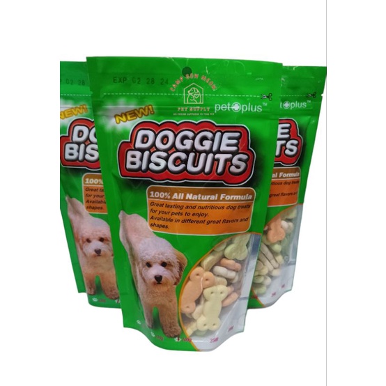 Doggie Biscuits bone shape 80g and 200g | Shopee Philippines