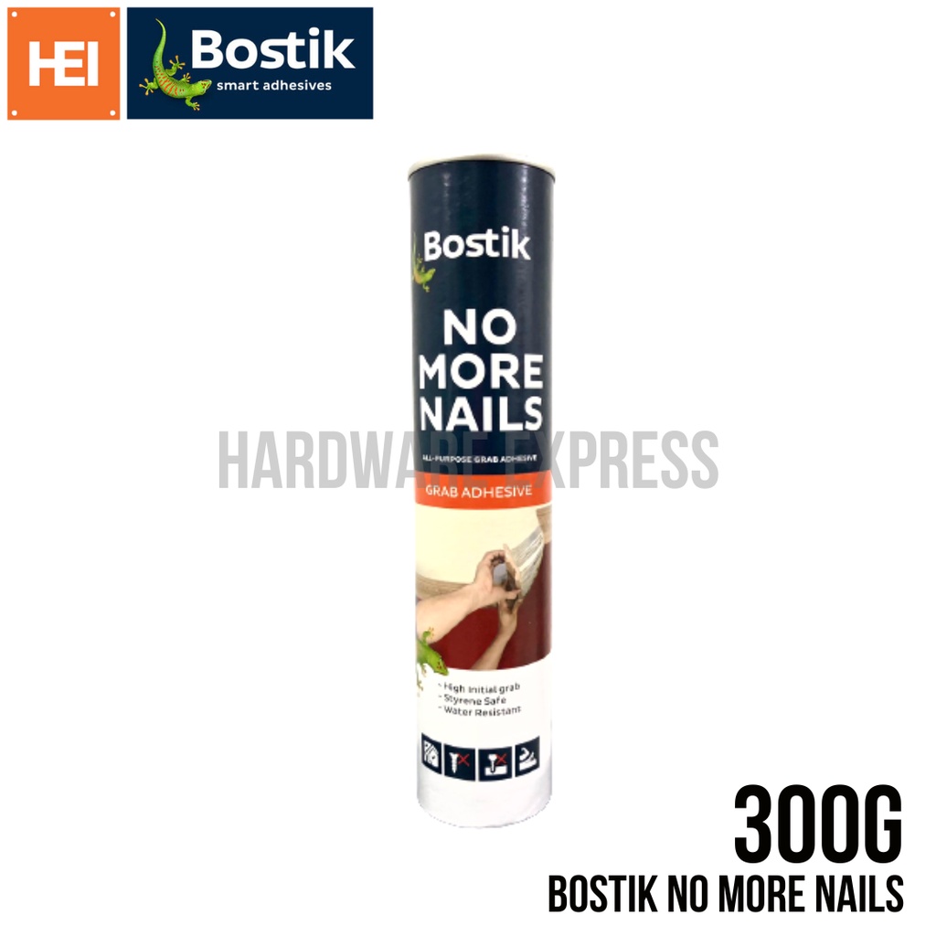 BOSTIK No More Nails All Purpose Adhesive 300g | Shopee Philippines