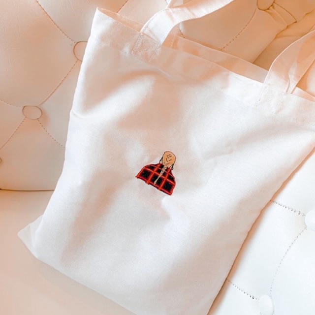 EVERMORE EMBROIDERED TOTE BAG | Shopee Philippines