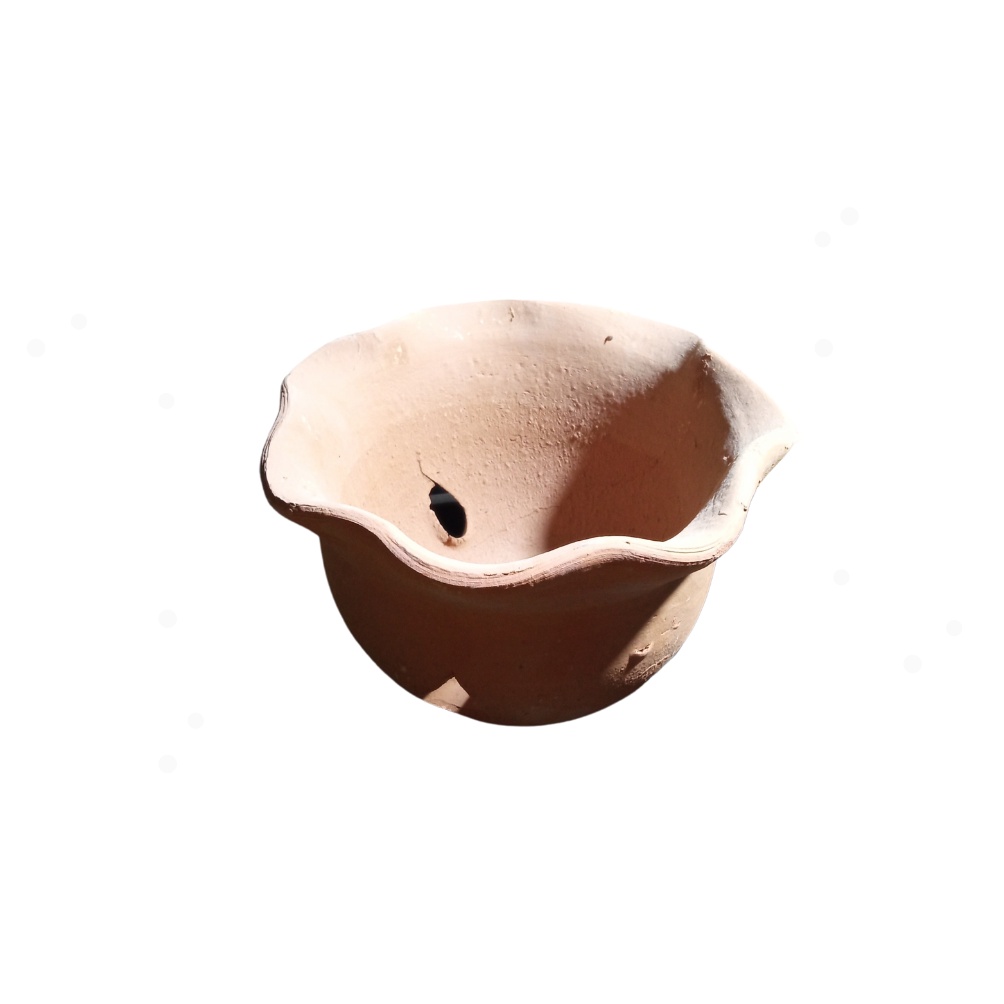 Jjq◄4.5x6 inches (H x W) orchids clay pot hanging plant pots flower pots clay pot for plants clay