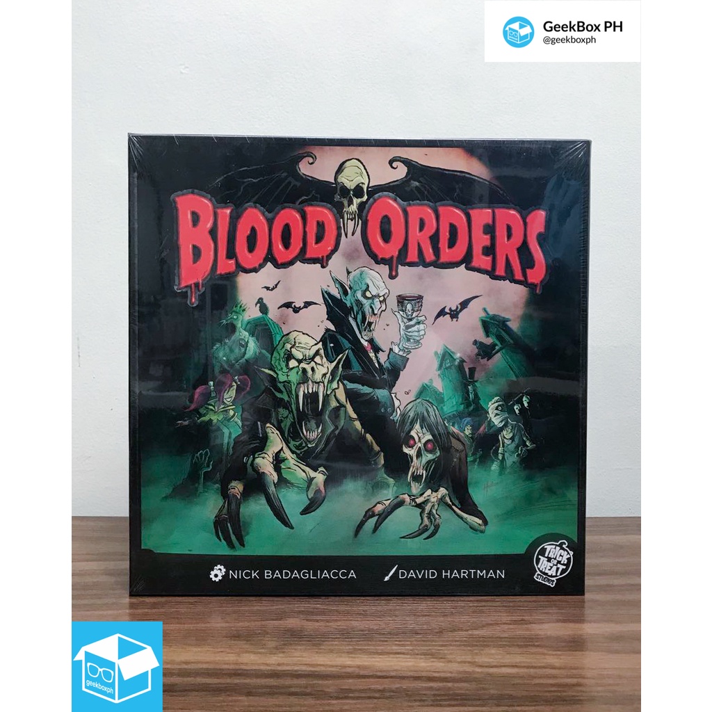 Blood Orders Board Game | Shopee Philippines