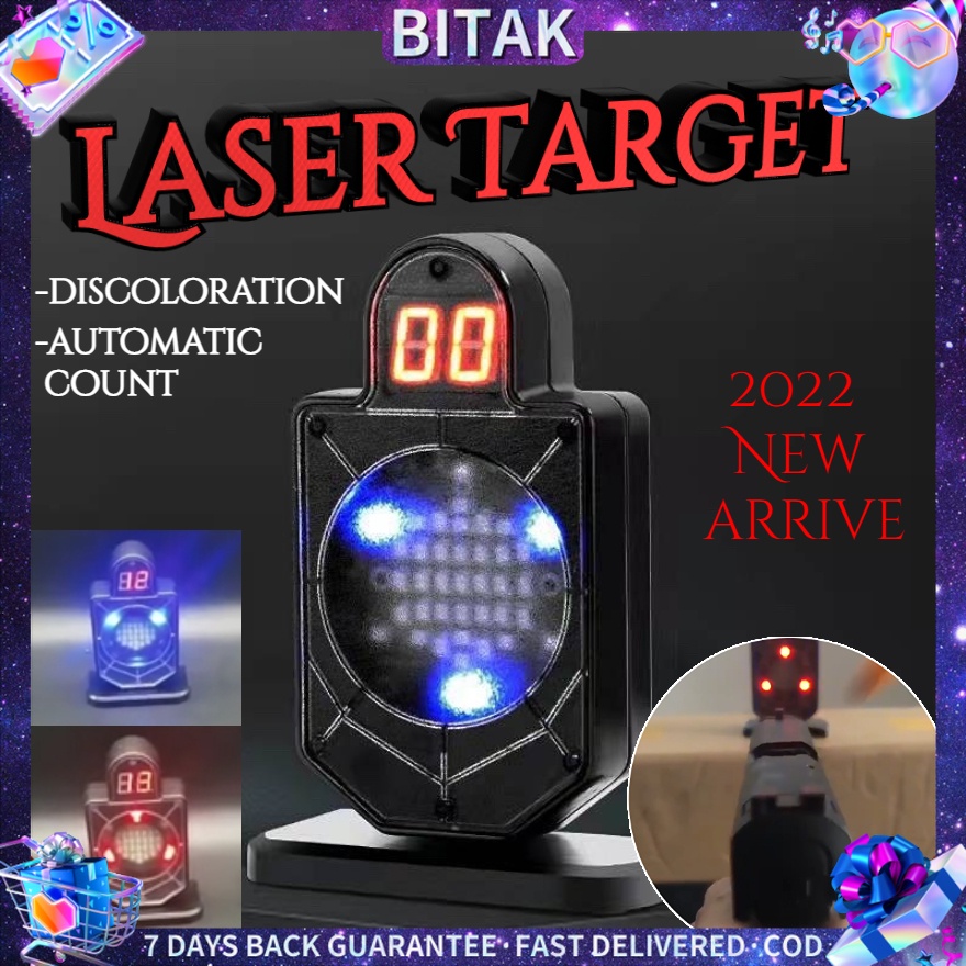 Bitak Laser Training Target Soft Bullet Practice Shooting Training