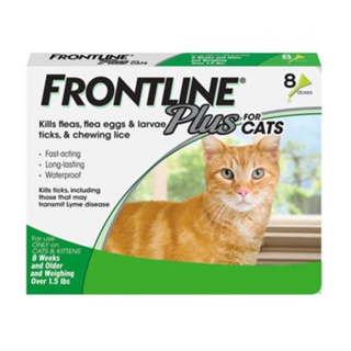 Frontline Plus Spot Treatment for Cats (One Piece) Repellent Anti-Flea Anti-Itching #1