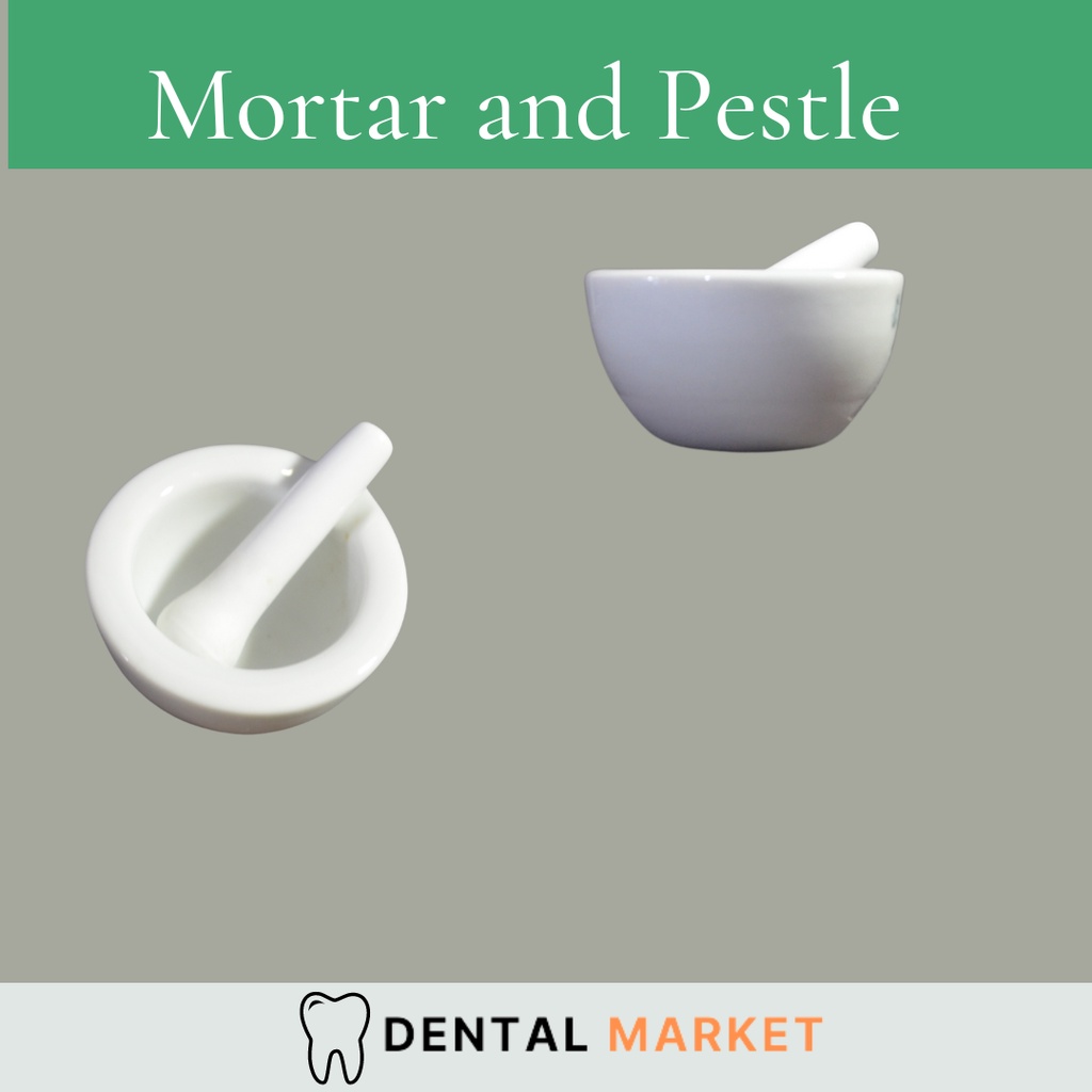 Mortar and Pestle, For Dental Use, Dental Market Supply Shopee