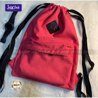 247 MAKAPL Waterproof School Gym Draw String Unisex Bag Backpack  Fashion Korean bag