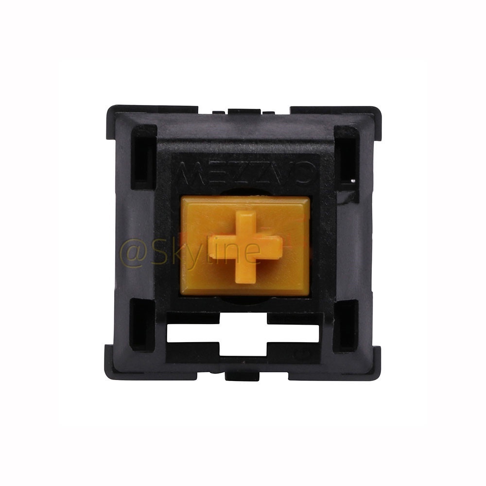 Gazzew Boba BLACK U4t Thocky Tactile Switches for Mechanical Keyboard