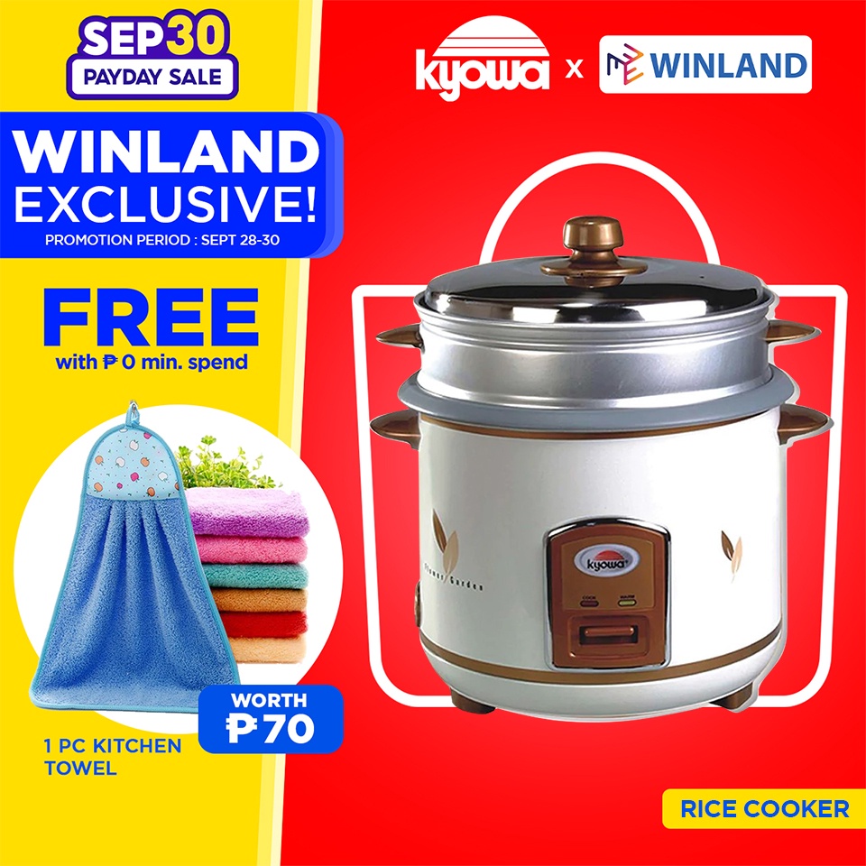 Kyowa Original Rice Cooker 2.8 Liter / 15 cups w/ Keep Warm System