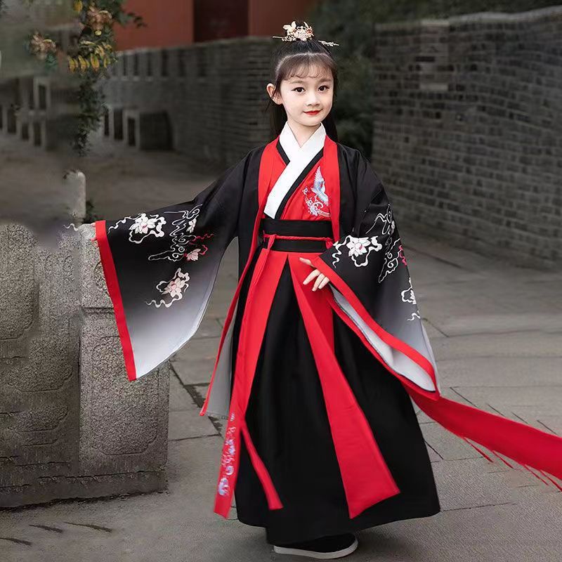 kids Hanfu girls primary school students Chinese school uniforms boys