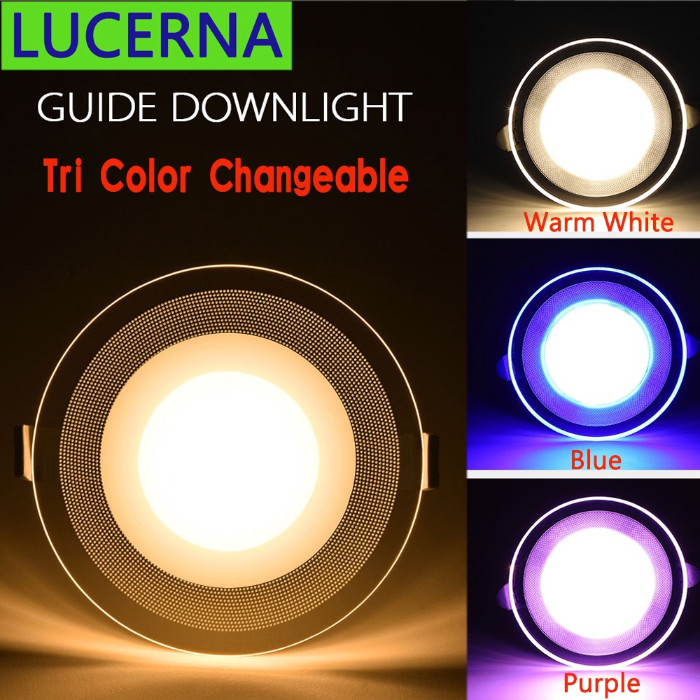 W Ceiling Downlight Tri Color Pin Light Led Downlight Dining Living Room Light Ceiling Light